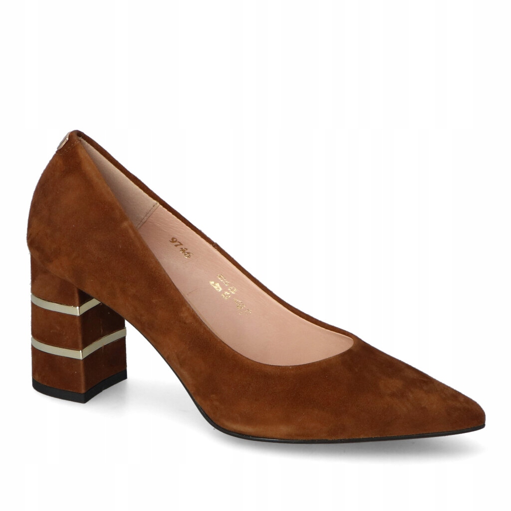 Dámské lodičky Sala Hnědé Semišové 37