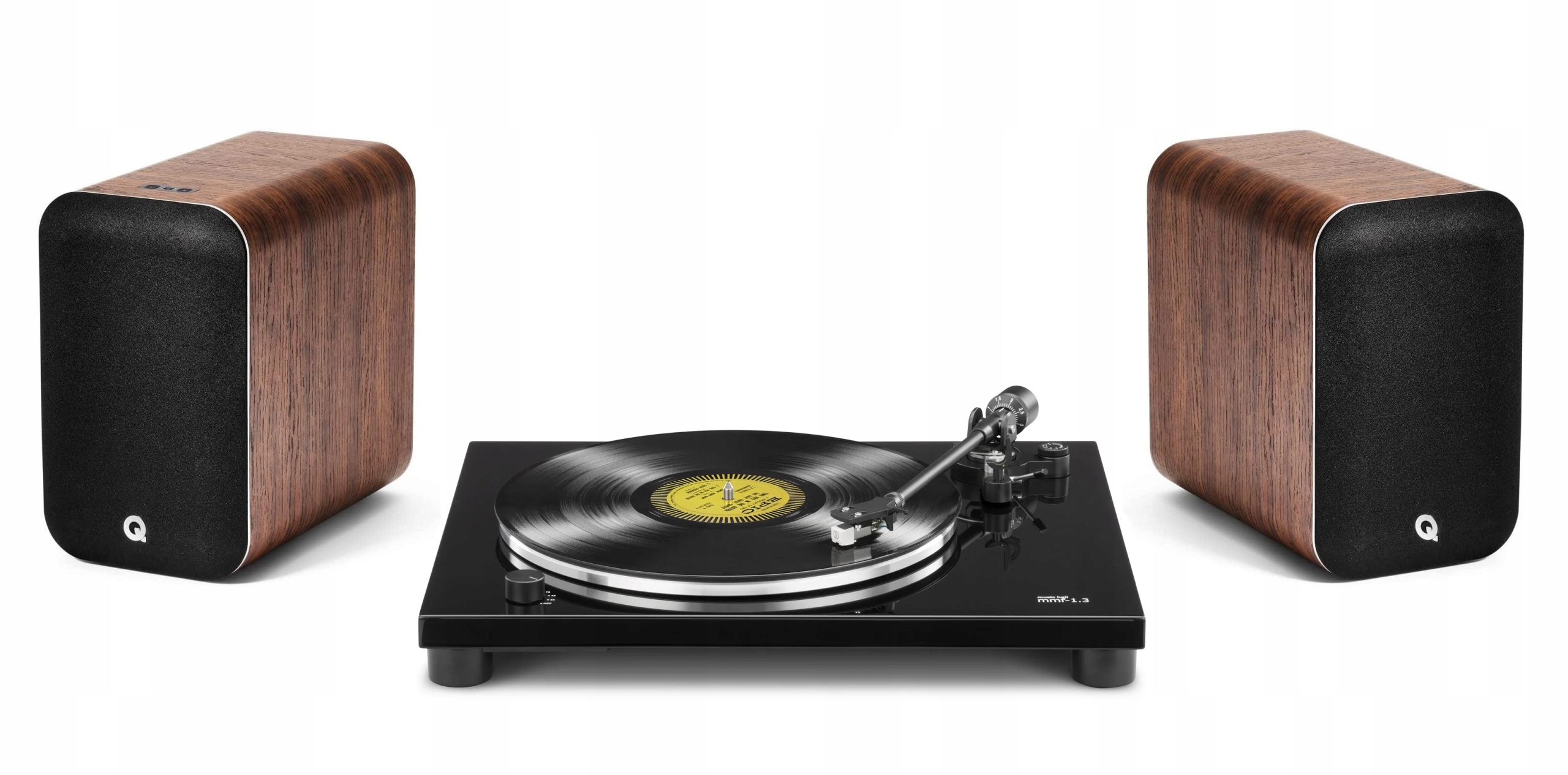 Music Hall MMF-1.3 Q Acoustics M20 Hd Walnut Extra Sada Pro Vinyly