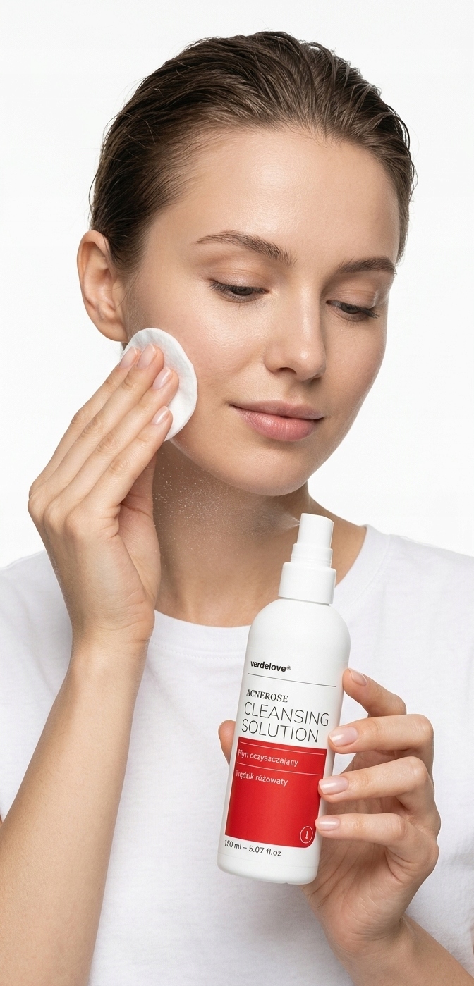 Acnerose Cleansing Solution Płyn na Trądzik Różowaty Kojący Oczyszczający