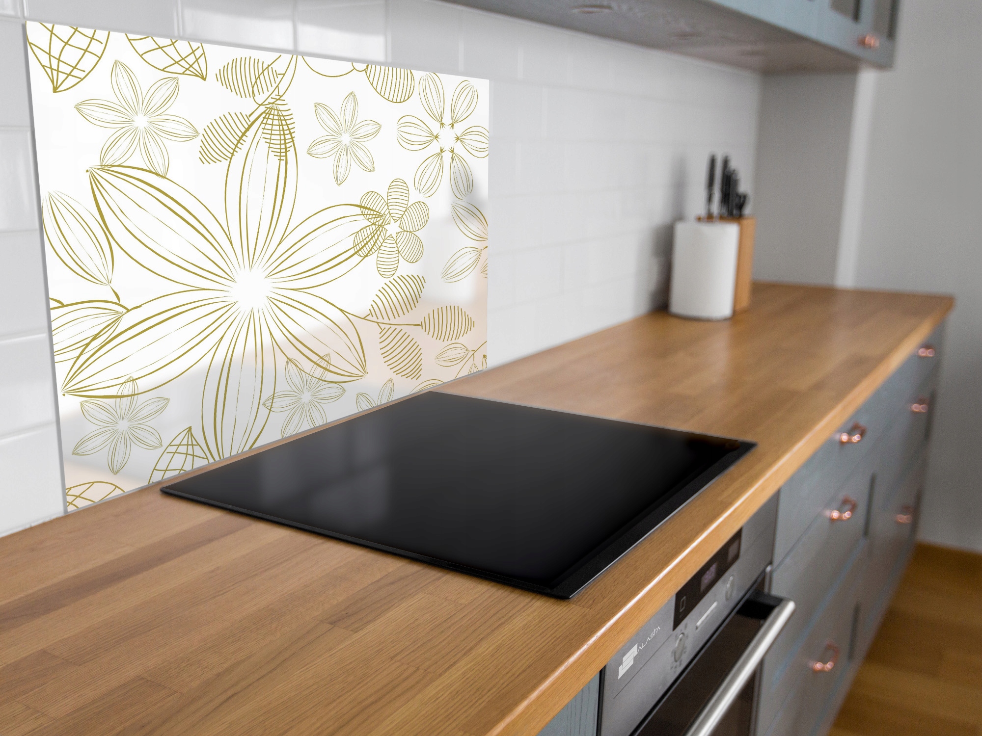 Panel Kuchenny z Grafiką 80x60 + Gratis Długość 60 cm
