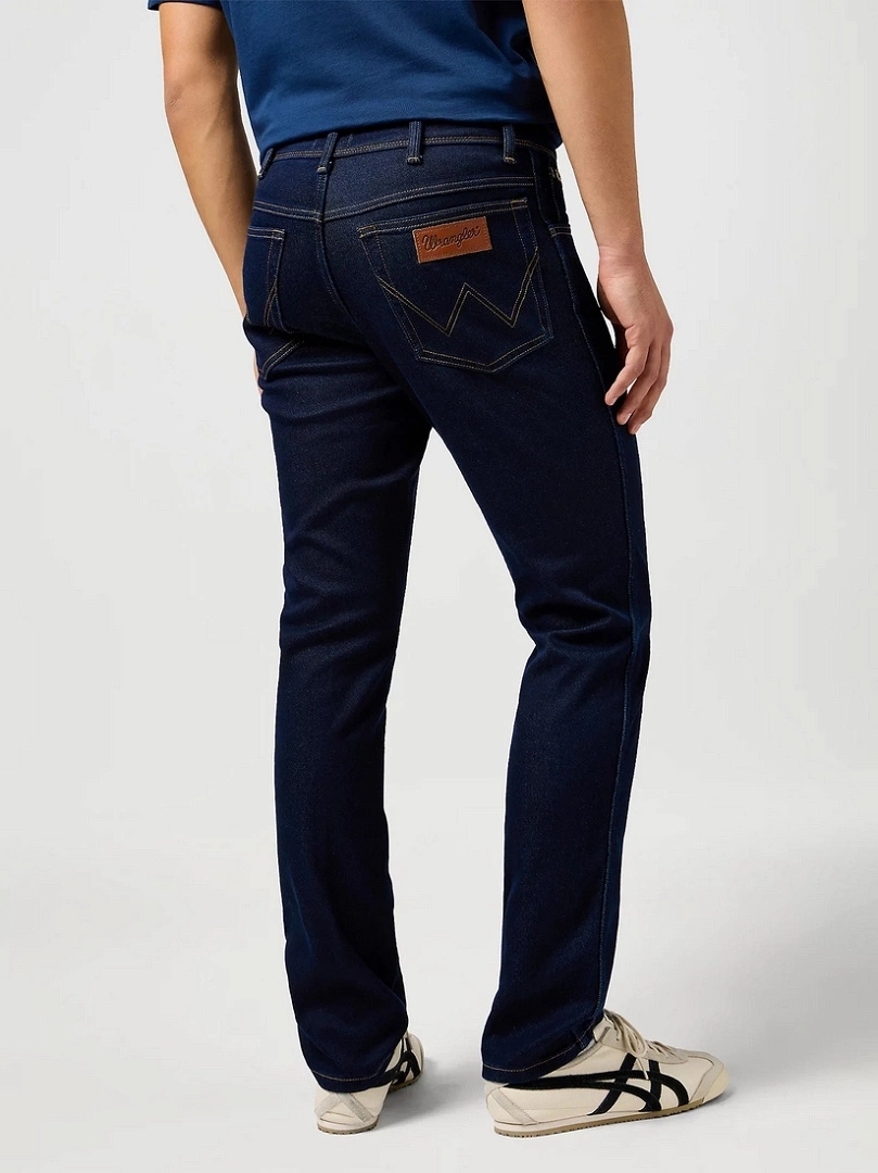 Pánské zúžené džíny Wrangler Texas Slim Moonlight Rinse 112362474 48/34