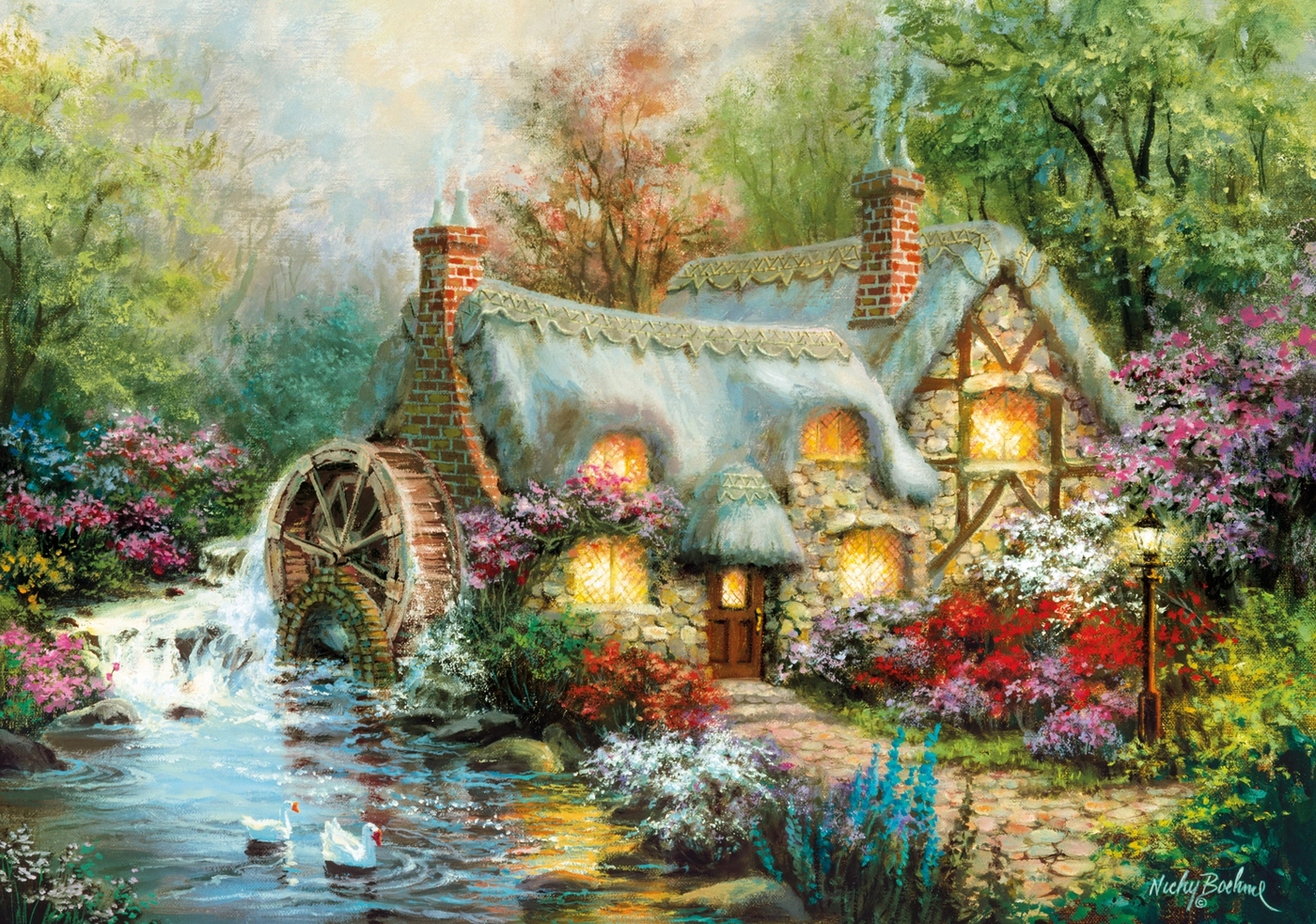 

Clementoni 31812 Puzzle Country Retreat CHATA1500