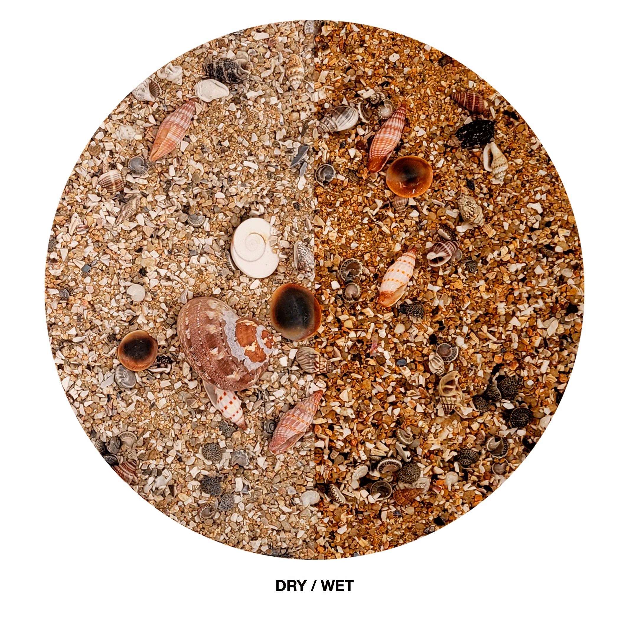 Levně Říční Substrát Nautilus Tan Do Akvária Písek Štěrk A Mušle 5 Kg