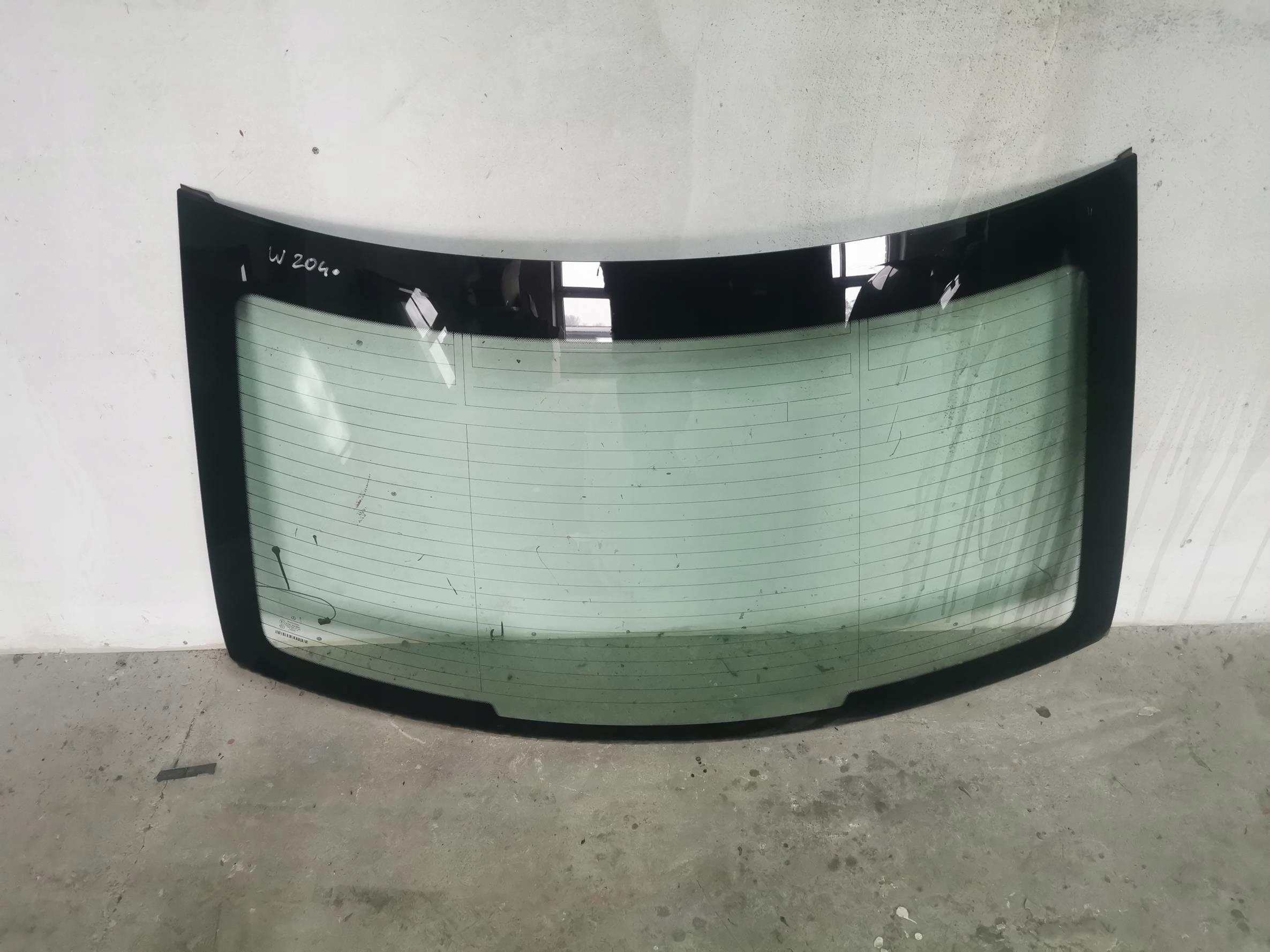 window bodywork rear heated MERCEDES C-class W204 sedan 07-14