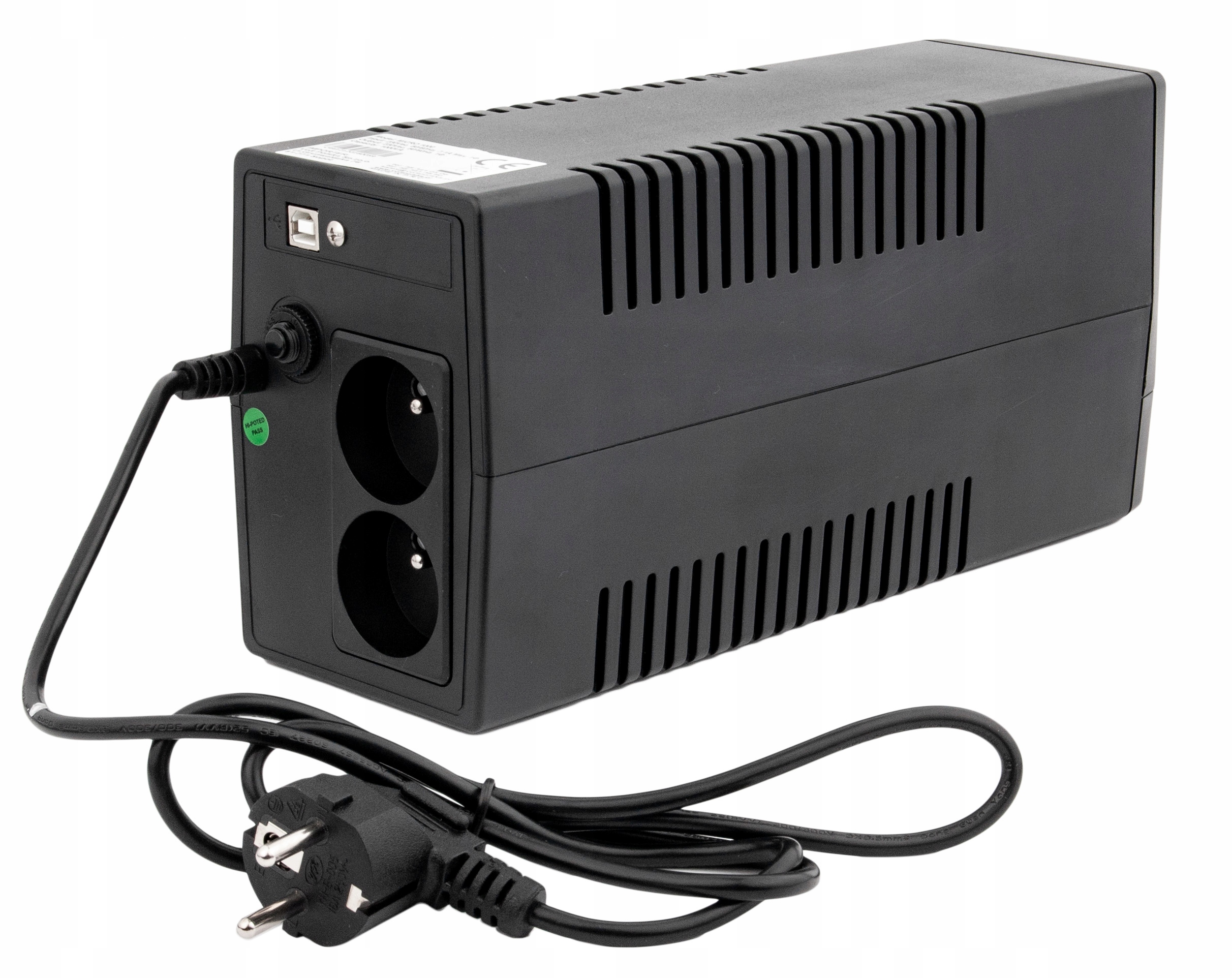 ZASILACZ AWARYJNY UPS LCD 800VA 480W 9AH + PROGRAM Ємність батареї 9Ah