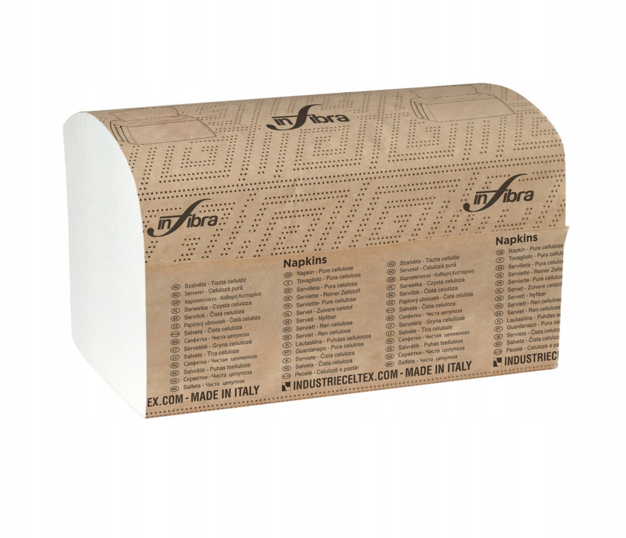 Serwetki do dysp. Easy One, N4, 2 w, 100% cel, 30x200szt.,16,5 x21cm, opak.