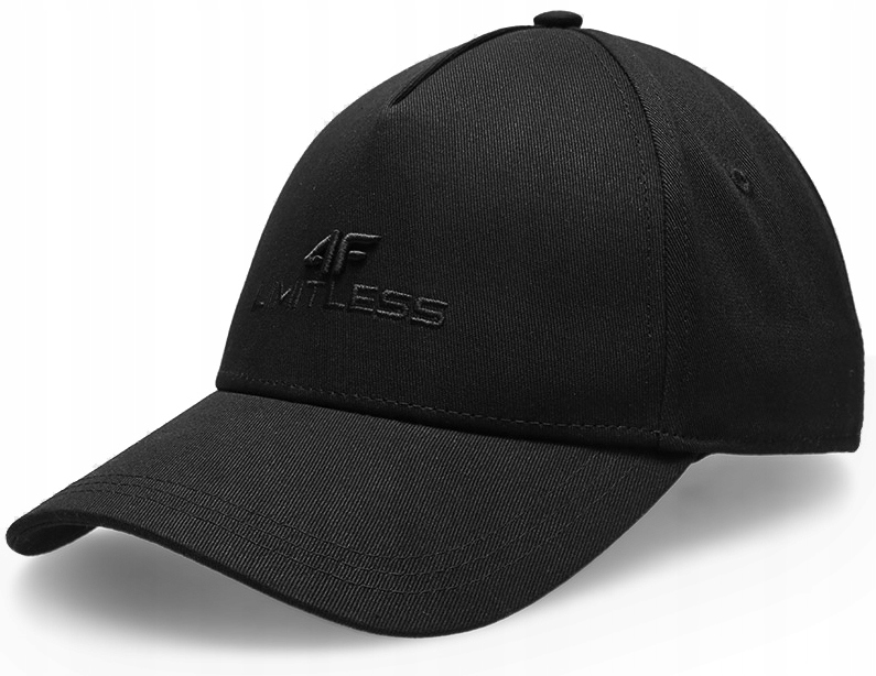 4F MĘSKA SPORTOWA CZAPKA Z DASZKIEM BEJSBOLÓWKA LIMITLESS CZARNA L Marka 4F