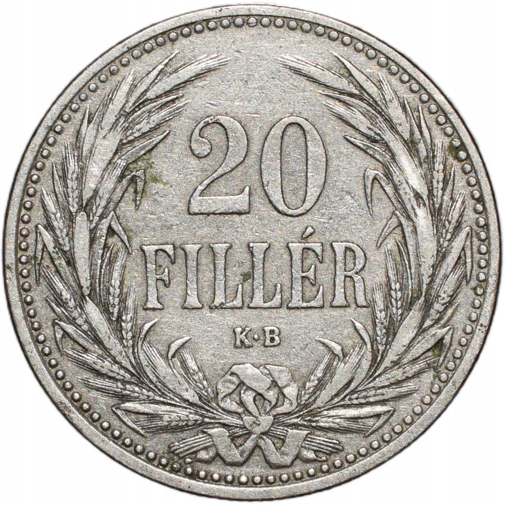 Węgry 20 fillerów 1892