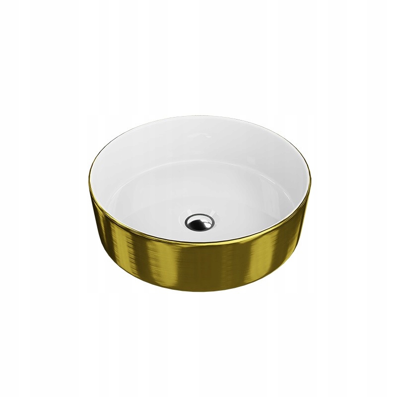 Umývadlo na dosku Merida Brushed Gold – luxus a modernosť
