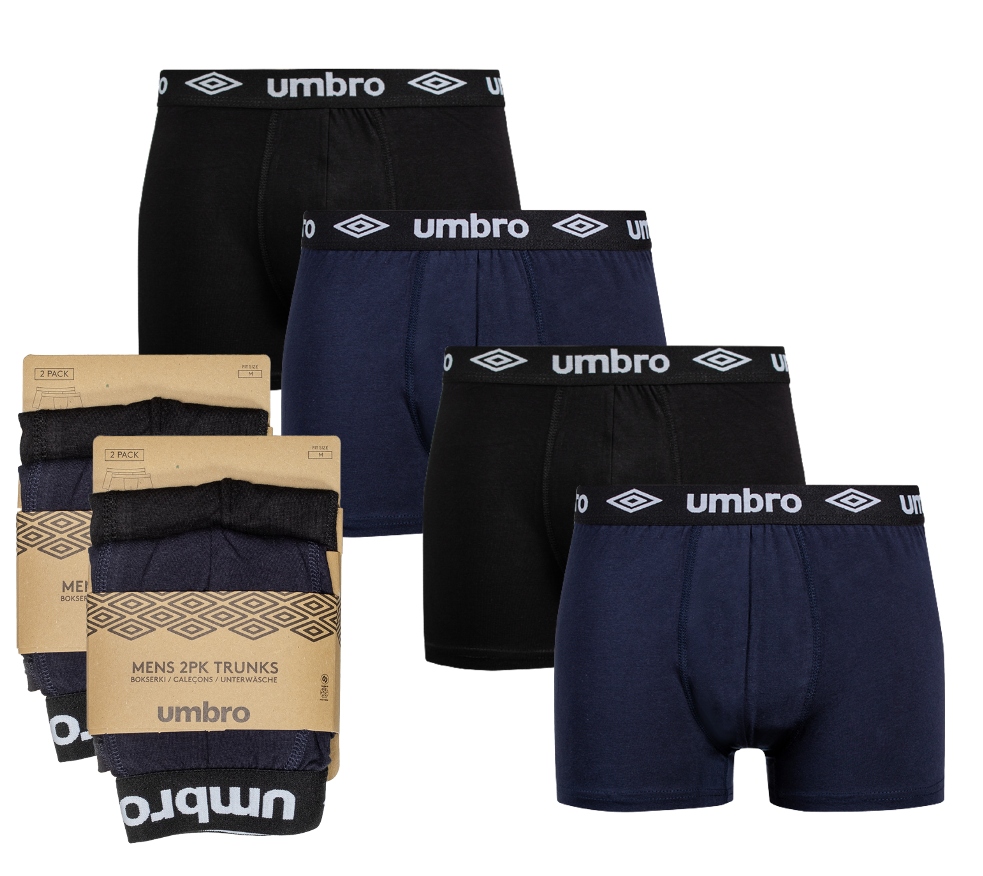 

Umbro bokserki męskie bawełniane 4PAK r. M