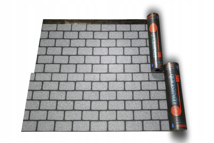 Papa modyfikowana 3D QuickShingle Rectangular kolor szary Kod producenta 00022