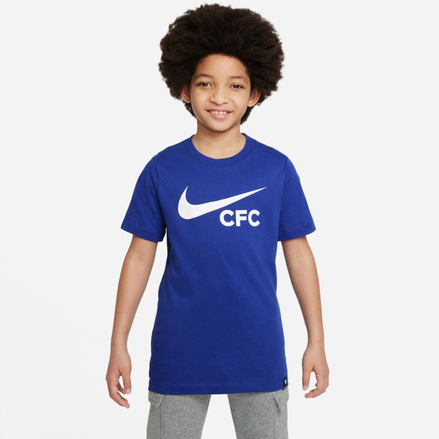 Koszulka Nike Chelsea Fc boys DJ1532 495 S (128-137) niebieski