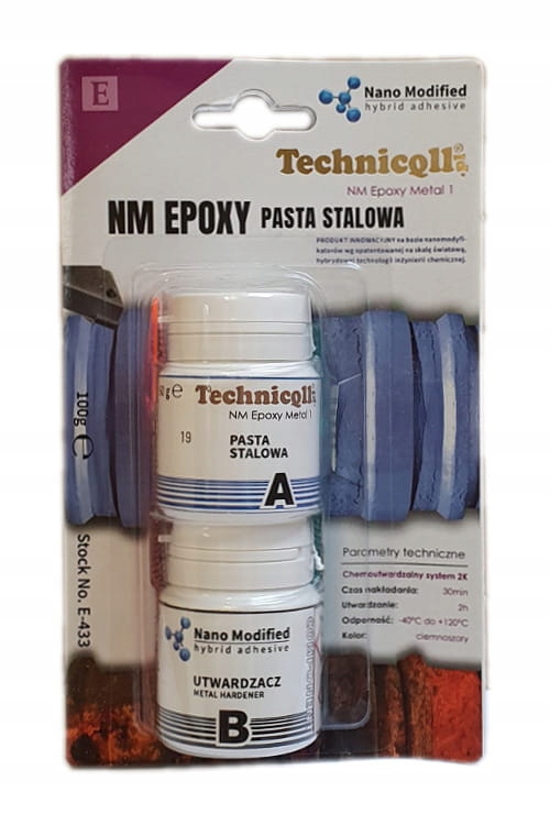 Pasta Stalowa Epoksydowa 100G Technicqll