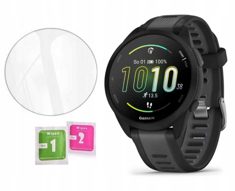 SZKŁO HARTOWANE 9H Garmin Foreruner 165 / 165 Music