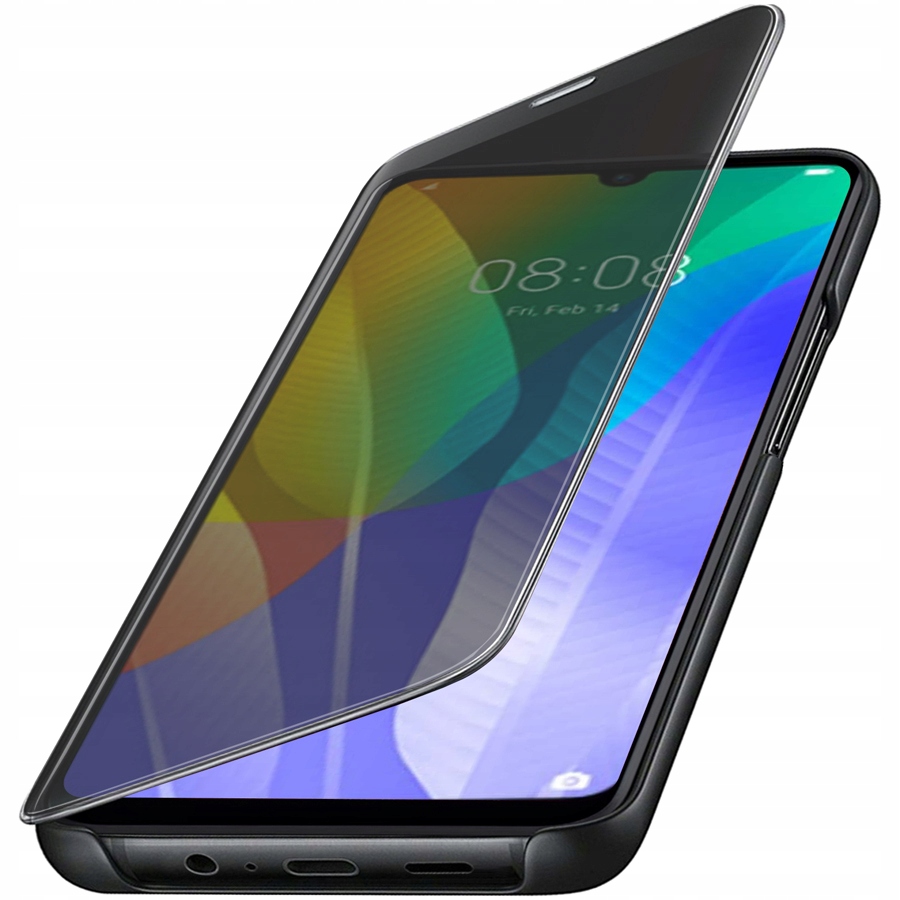 

Etui Inteligo Clear View do Huawei Y6P + Szkło