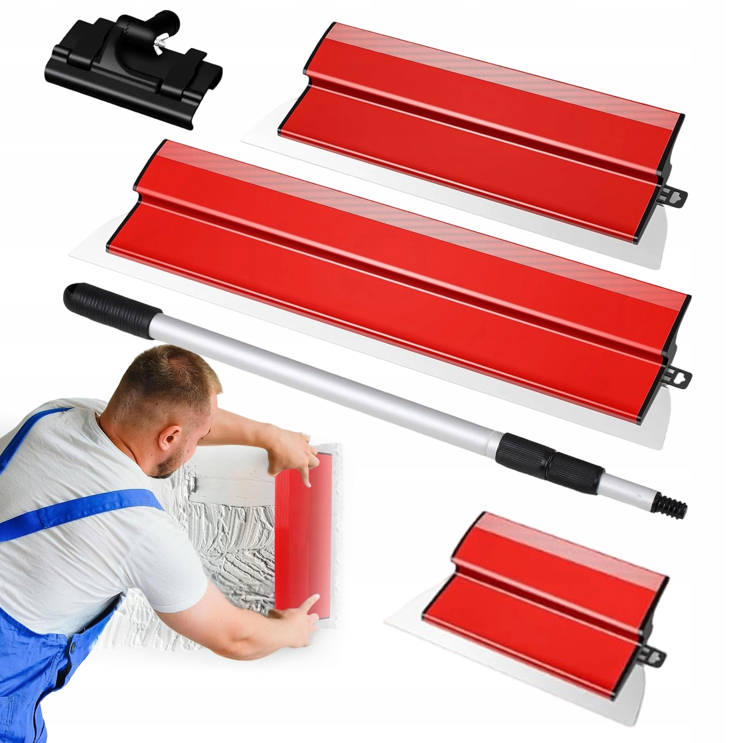 Sada Stěrek Na Nože Na Hladítko A Malířskou Stěrku 25 40 60 CM Vysoká Kvalita