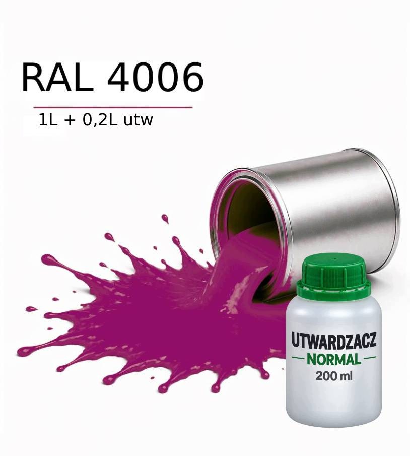 Valspar Ral 4006 Barva Dtm Základní Nátěr Polyuretanová 2K Polomat 1L Utw. 0