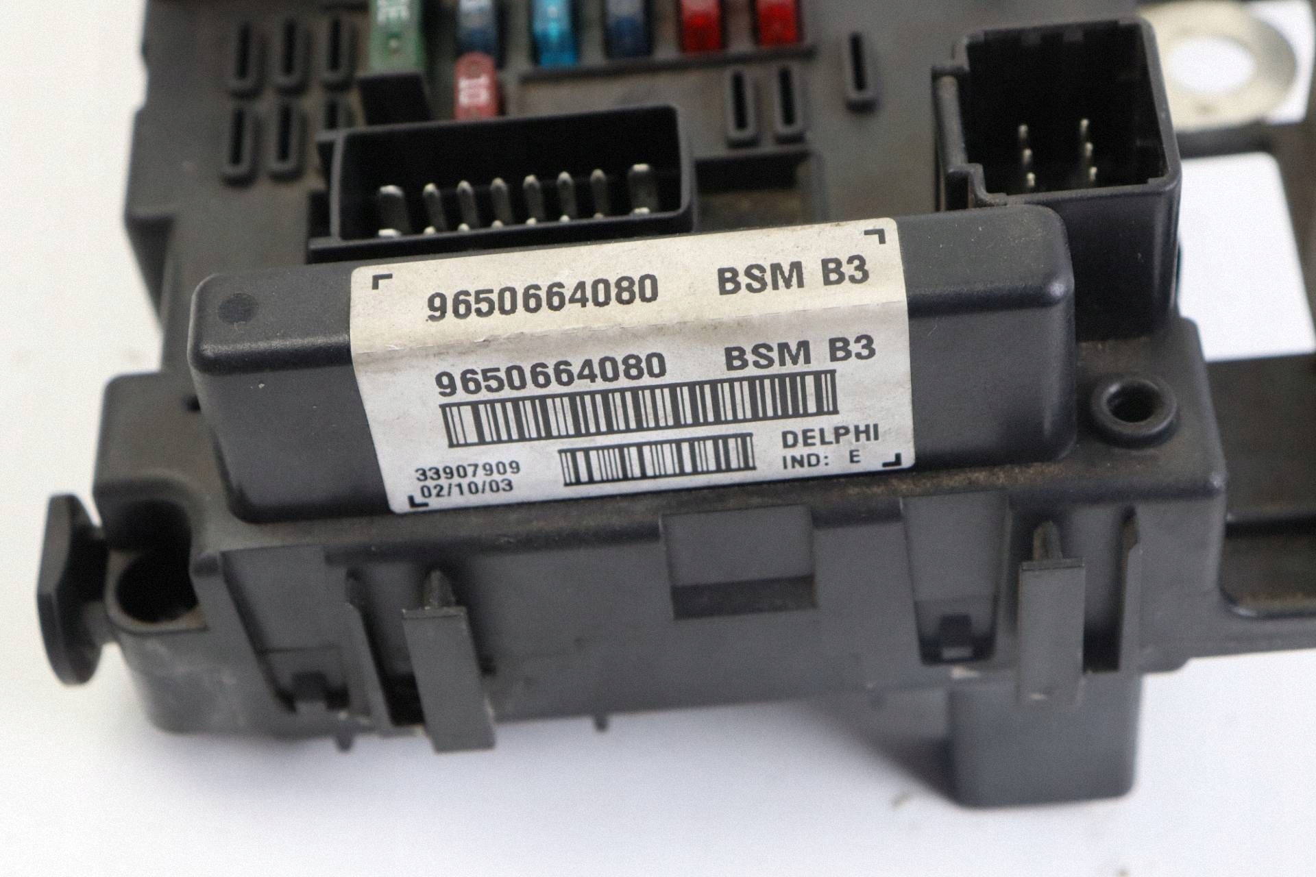 CITROEN PEUGEOT modulo Scatola Centralina BSM 9650664080