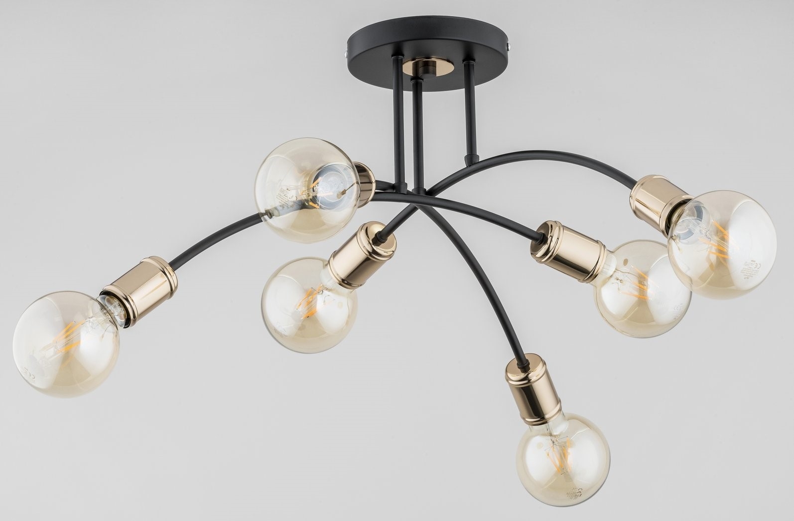 Plafon Lampa Sufitowa Alfa Lanti 60817 Czarny