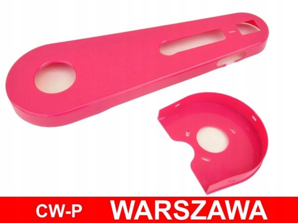 OSŁONA ŁAŃCUCHA do roweru 20 cali - RÓŻOWA Marka inna marka