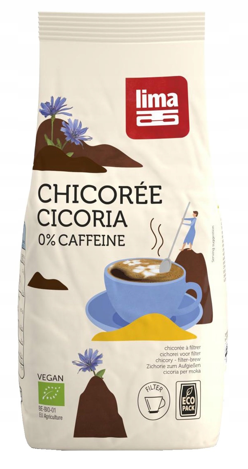 6x Cykoria Do Zaparzania Bio 500 g Lima