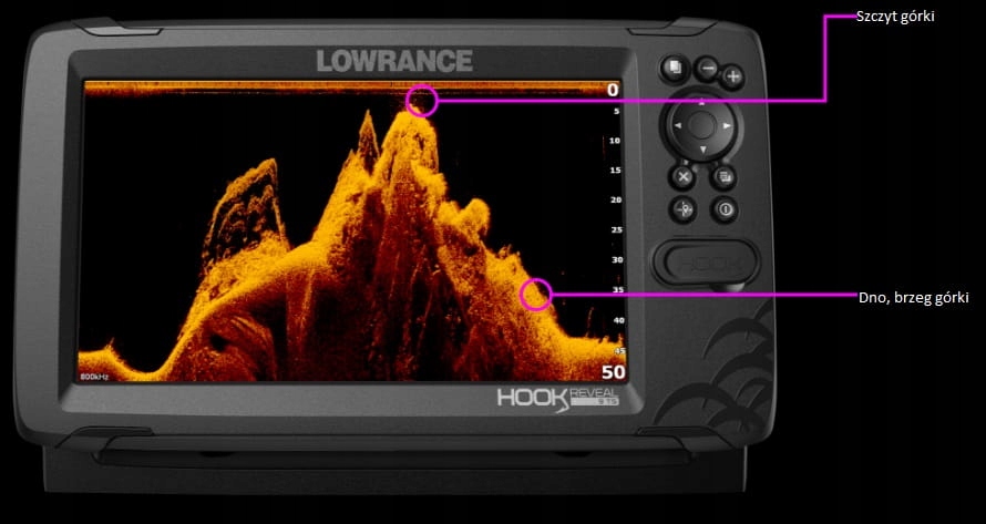 Echosonda z GPS Lowrance HOOK Reveal 7 Tripleshot Model Hook Reveal 7 Tripleshot