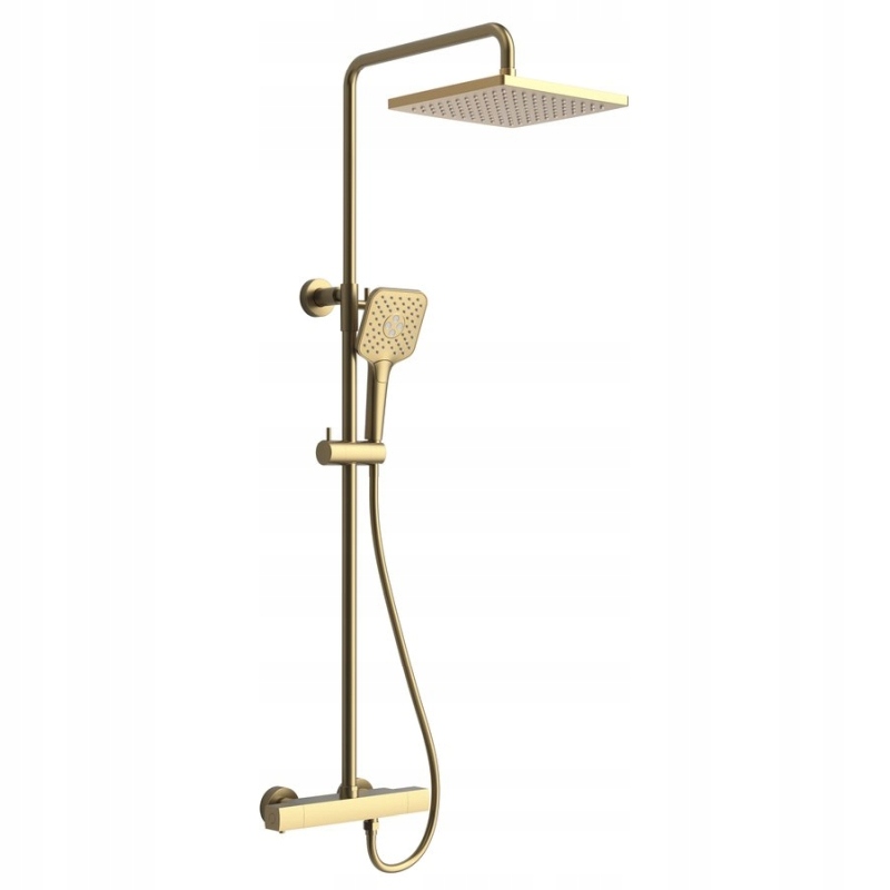 Sapho Dakar sprchový set s termostatickou batériou zlatý mat SZ139GB