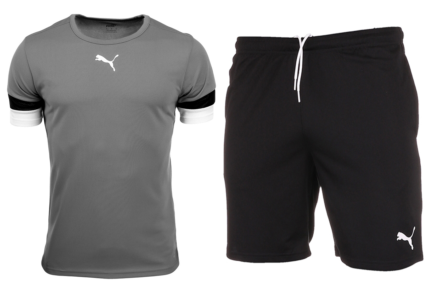 Puma Strój Sportowy Dla Dzieci Koszulka T-Shirt Krótkie Spodenki roz. 152