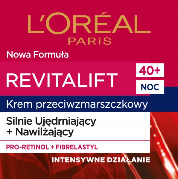 

Loreal Revitalift krem przeciwzmarszczkowy noc