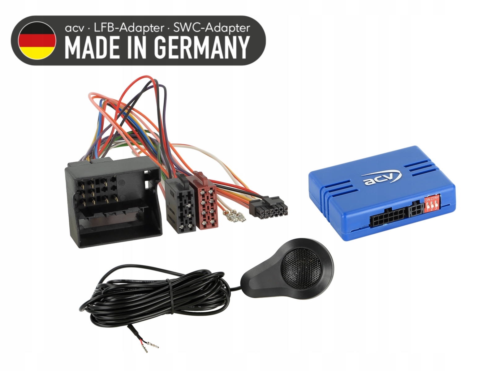 Adaptér na volant Citroen/Fiat/Peugeot/Toyota vehicles Quadlock Pdc voľný