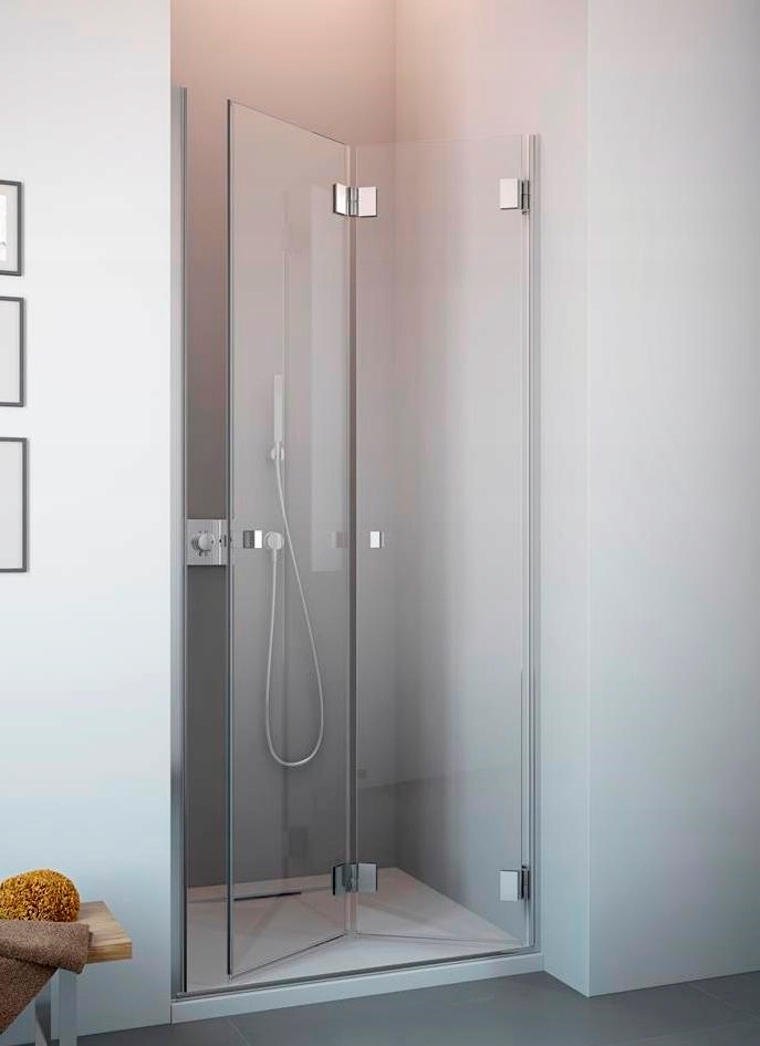 Drzwi prysznicowe składane Carena DWB 90x195 PRAWE Mocowanie prawe