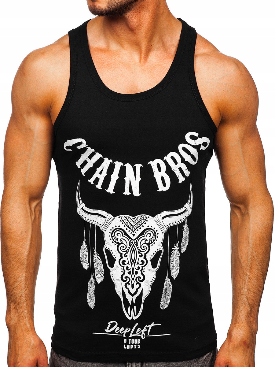 

Koszulka Tank Top Męska Czarna 14848 Rozmiar_xl