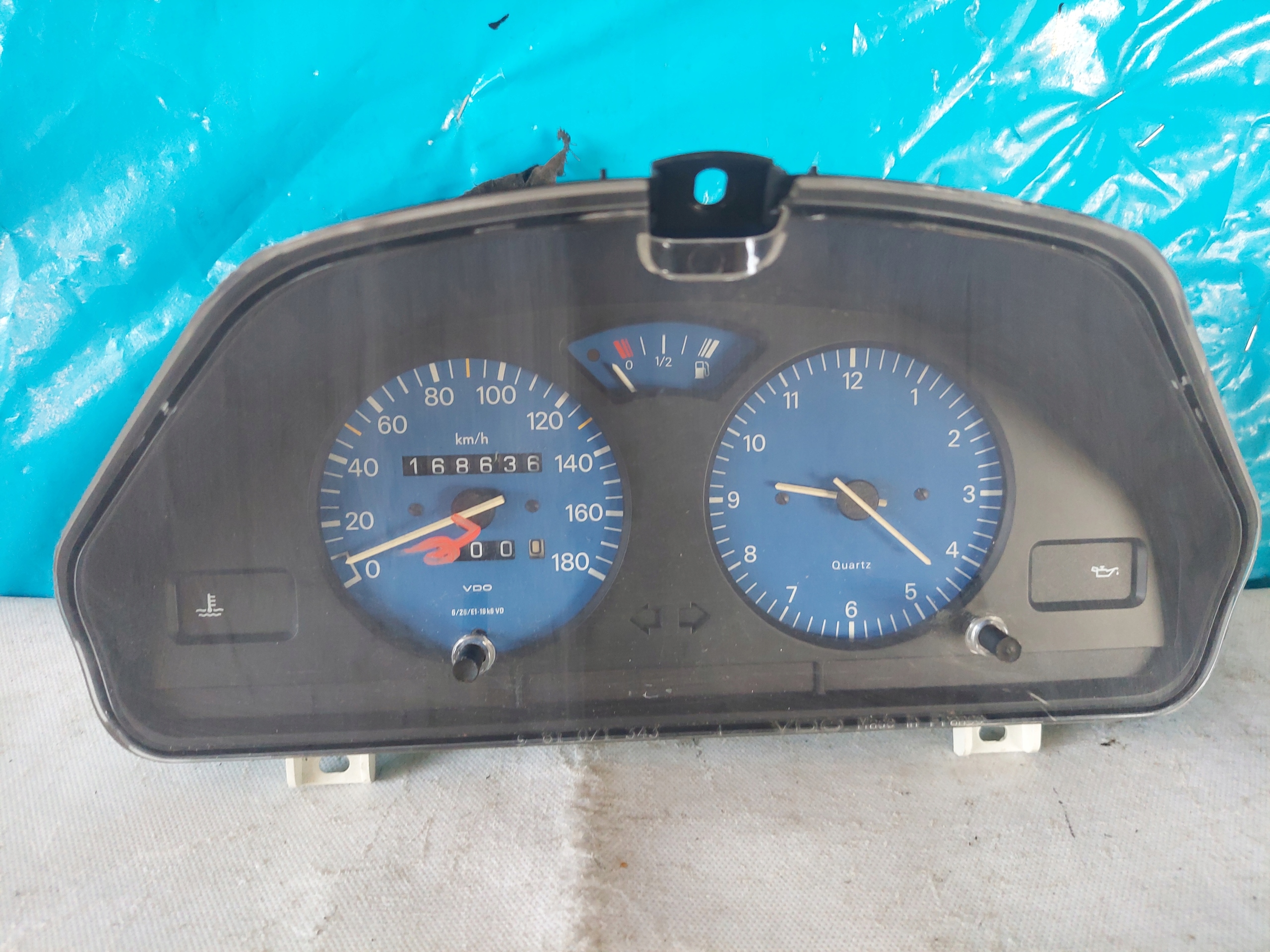 dials clock PEUGEOT 106 1.0 B 9627755180