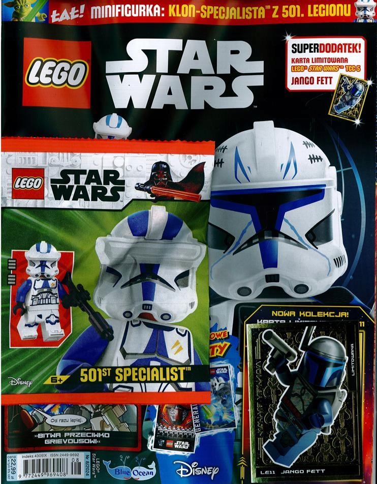 LEGO STAR WARS 8/2024 + KLON-SPECJALISTA 501
