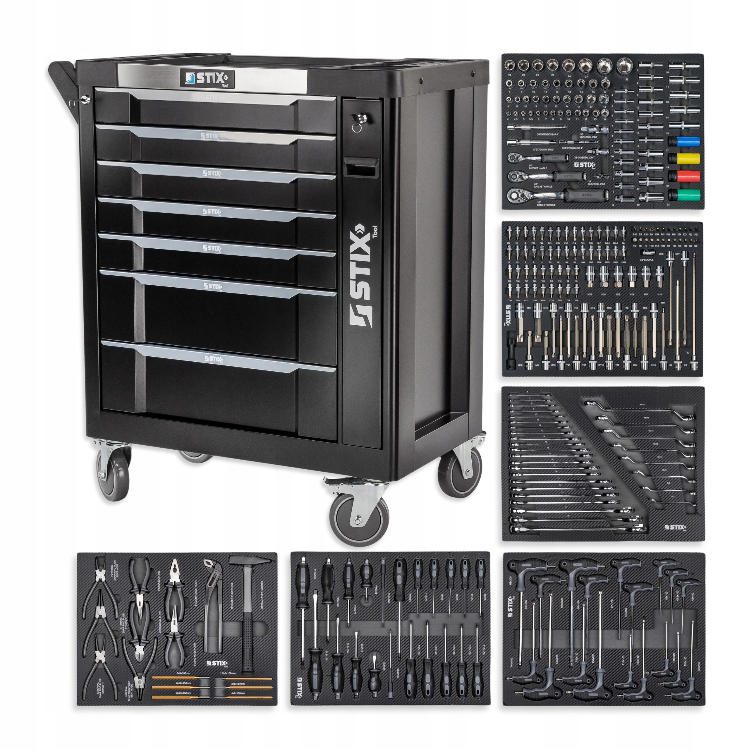 Dílenská Skříňka Vozík Na Nářadí EL-267 UltimatePro B7/TS1