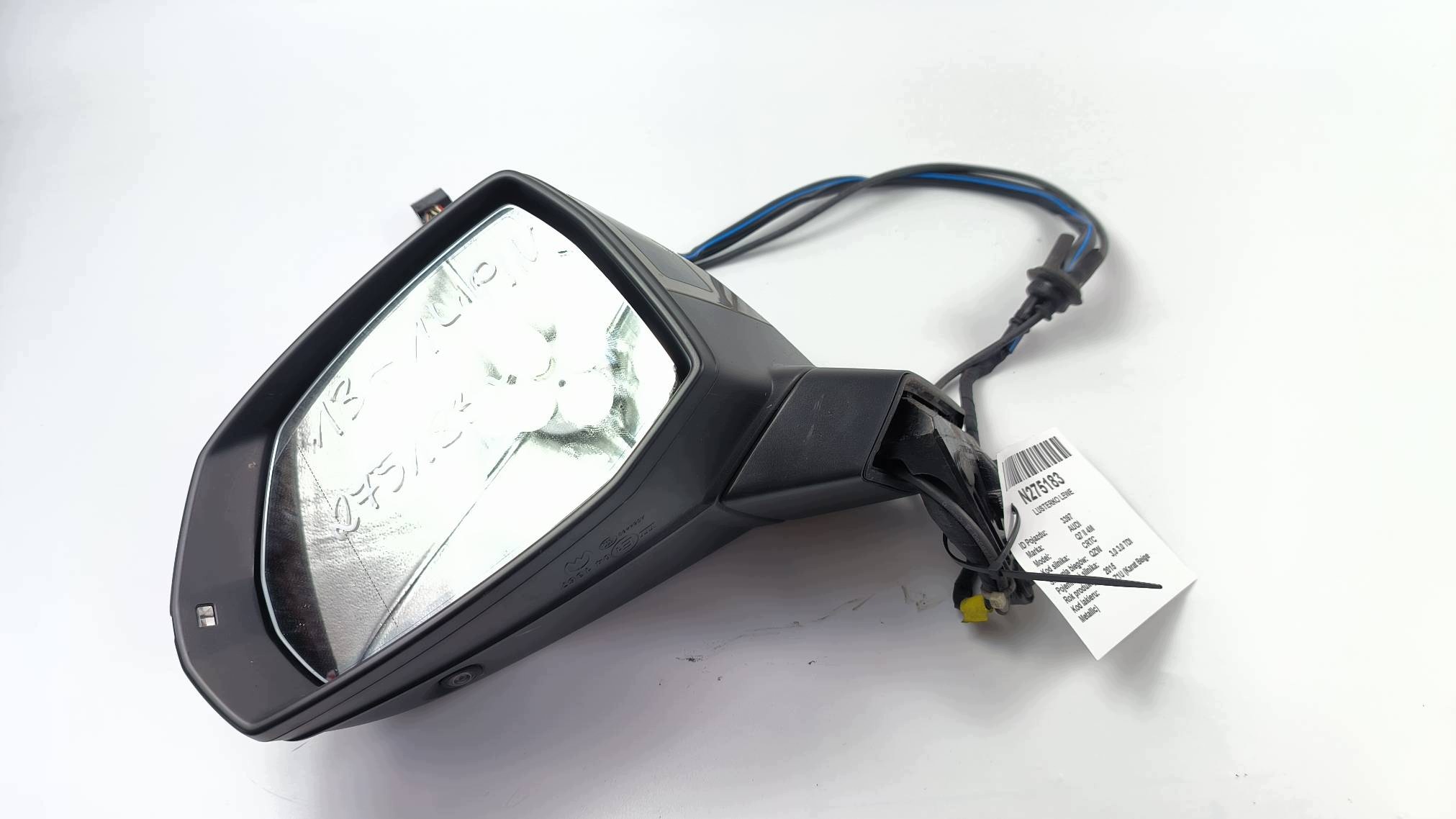 mirror left 13+14 PIN AUDI Q7 II 4M