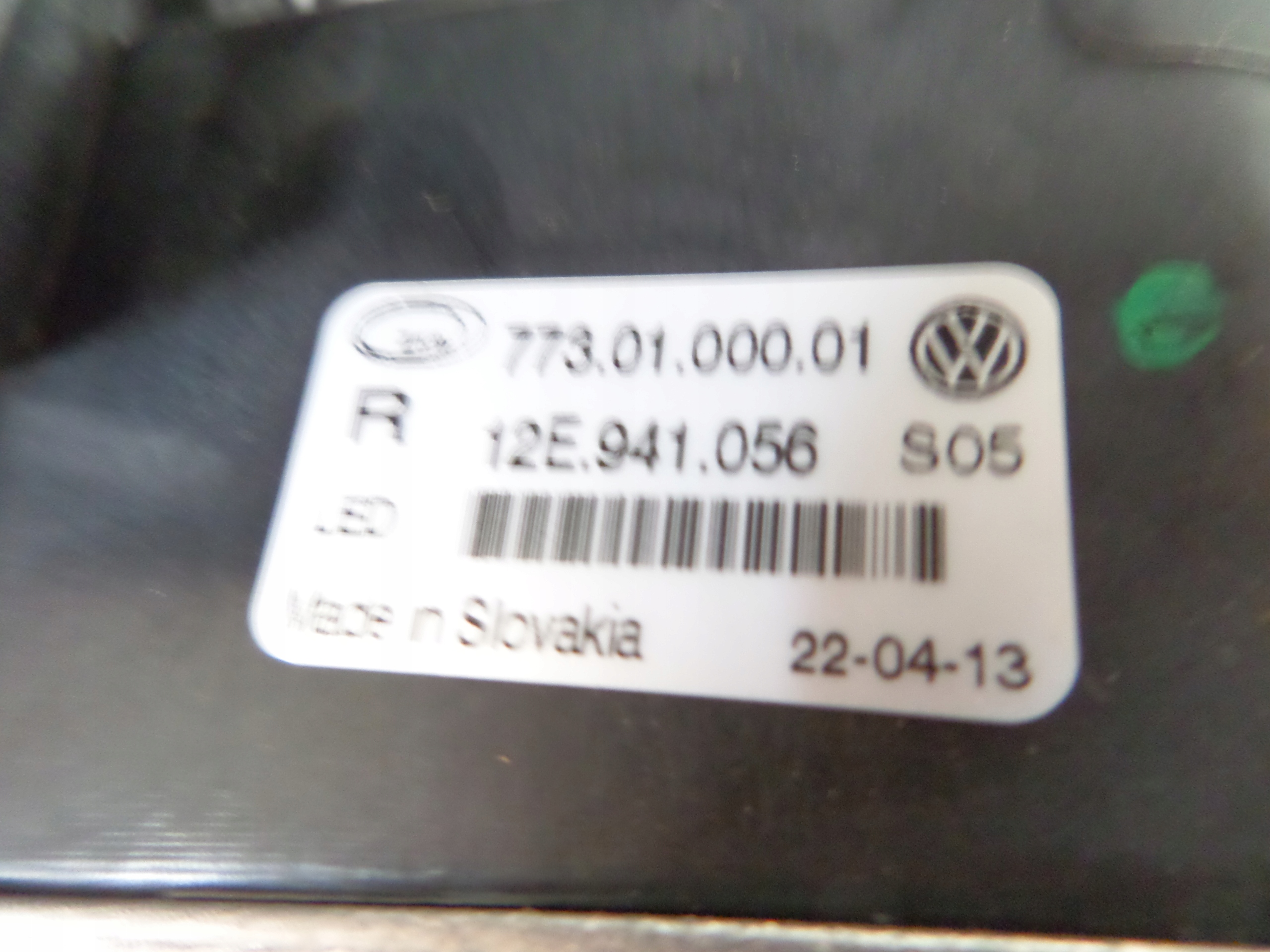NEBELSCHEINWERFER LED DRL RECHTS VW UP E-UP 12-17