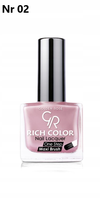 

Lakier do paznokci Golden Rose Rich Color 02