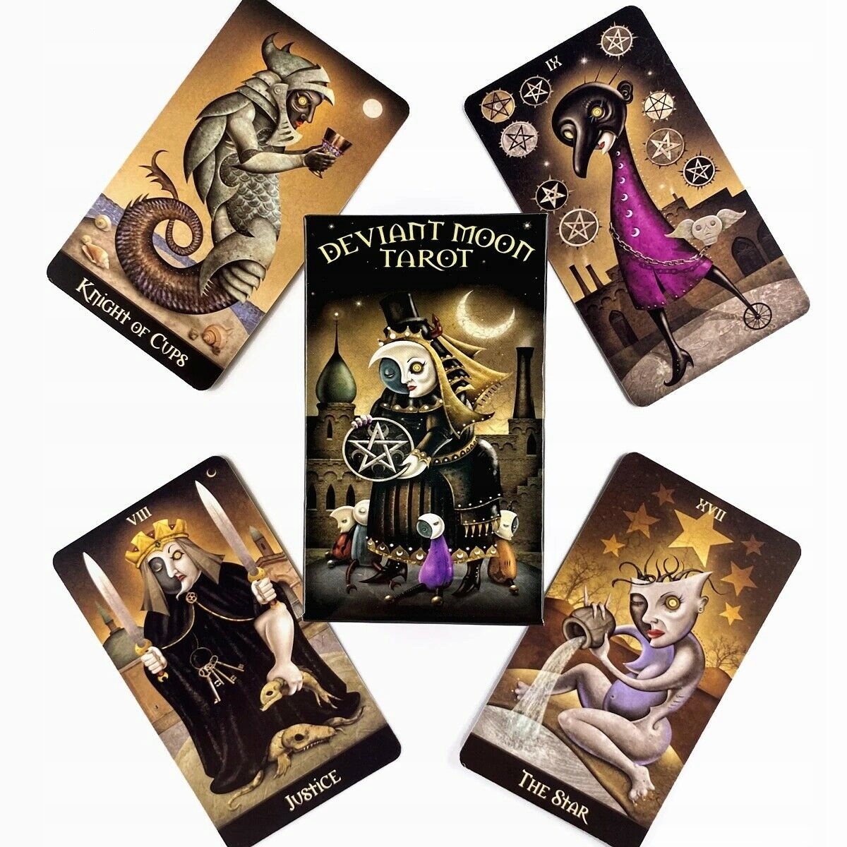 

Karty Tarot 78 Kart Deviant Moon