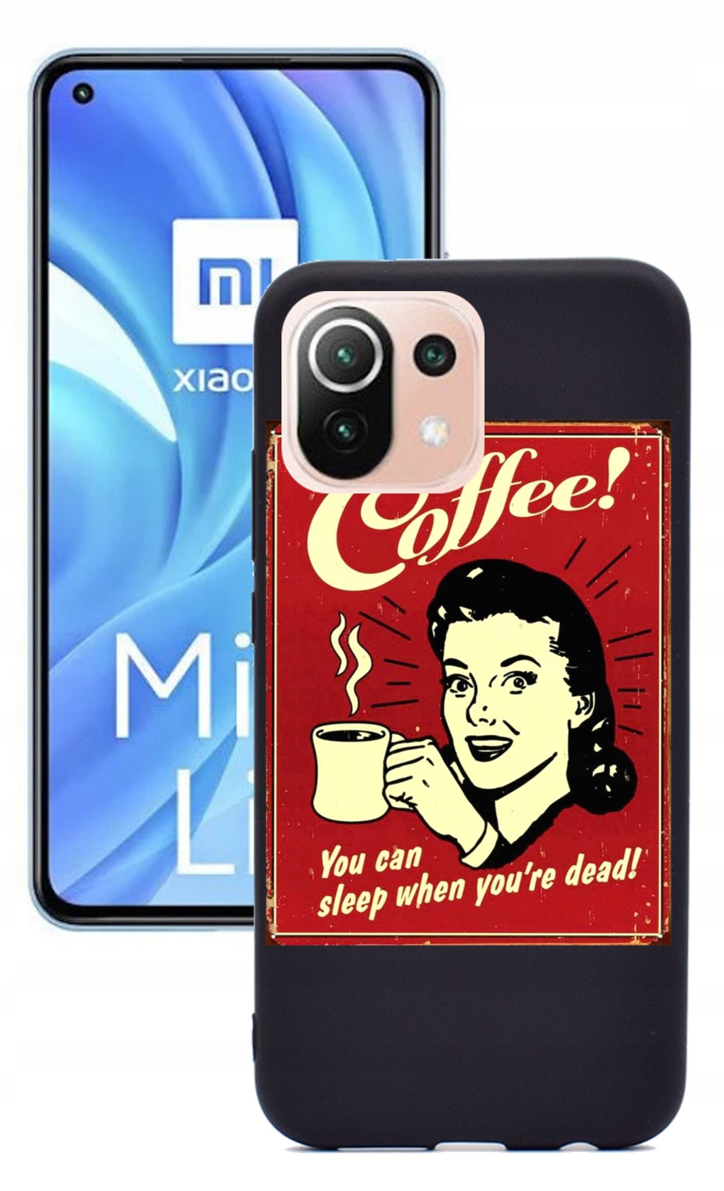 

Etui case Matt do Xiaomi Mi11 Lite Wzory Nadruki