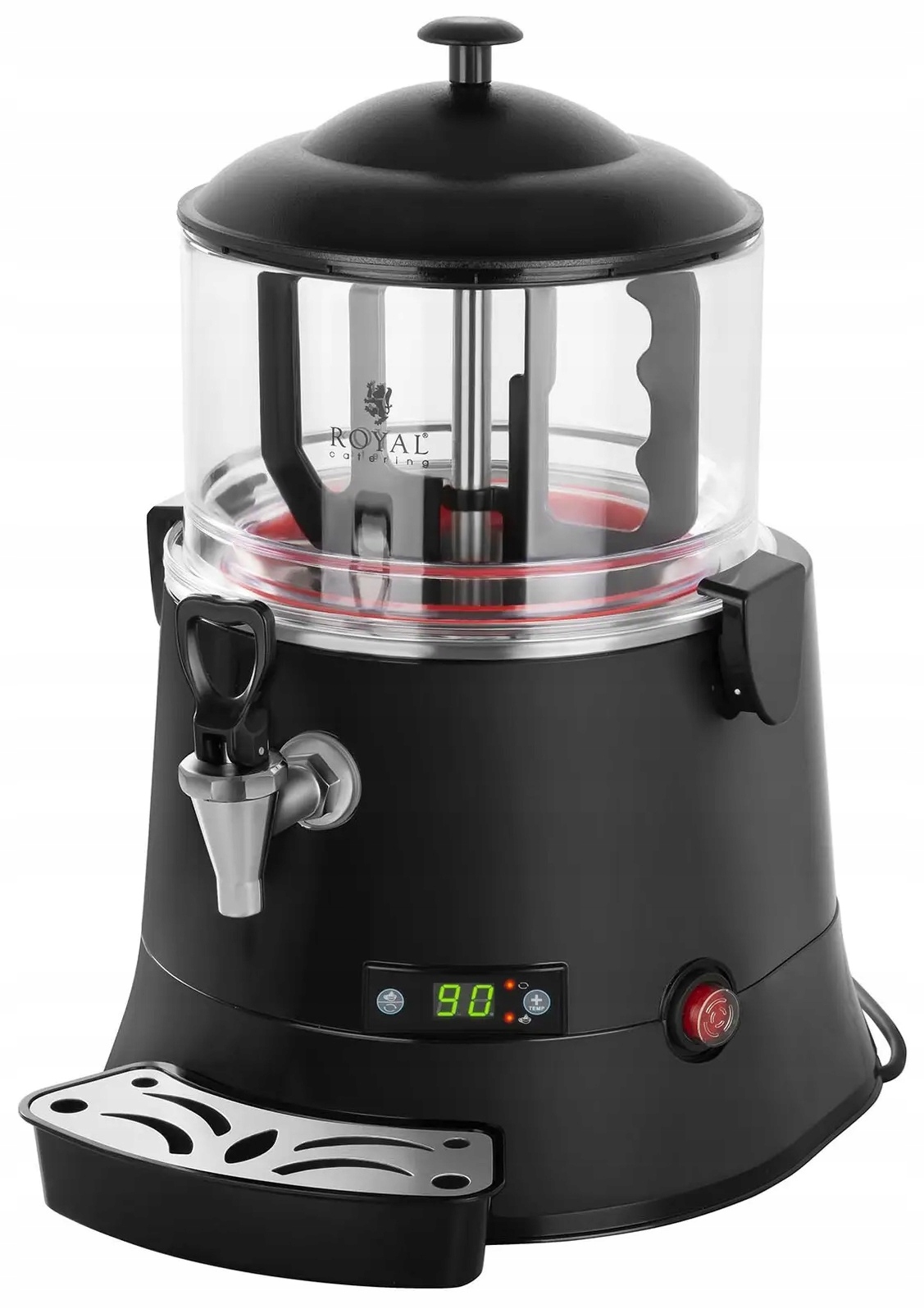 Ohřívač čokolády dávkovač 440 W 5 litrů Royal Catering RCSS-5ECO