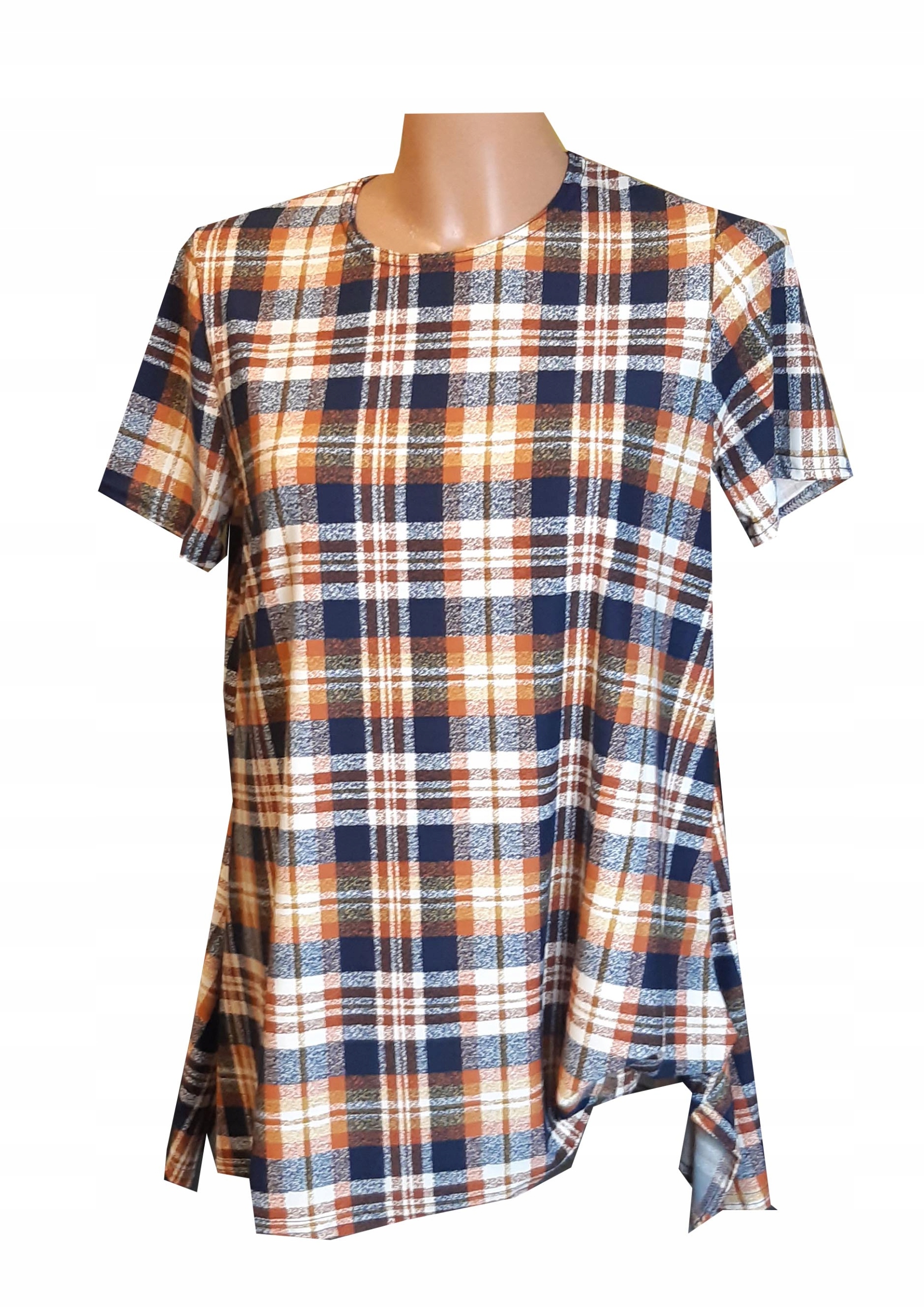 

Elegancka Tunika Bluzka rozszerzana na dole XL