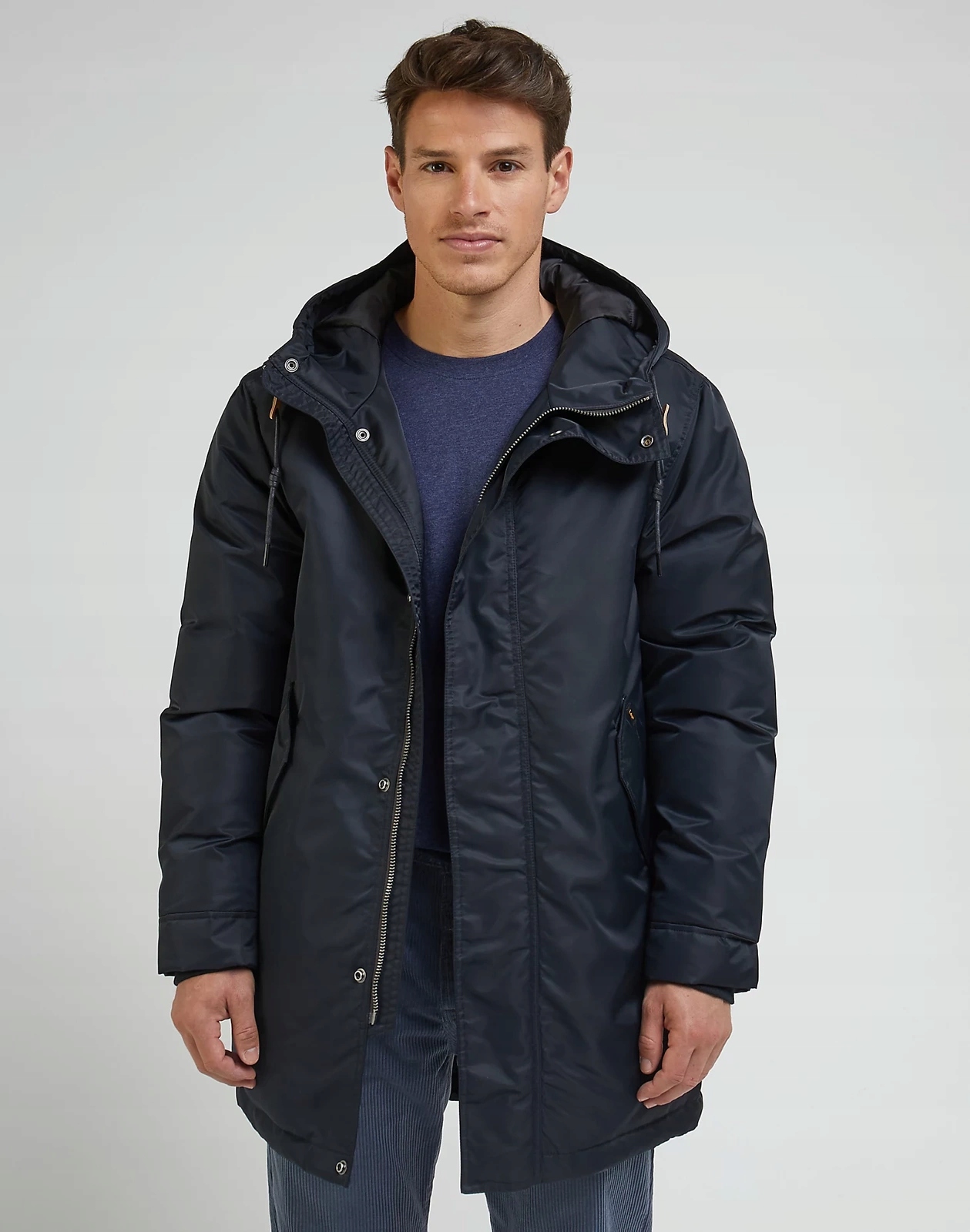 Pánská zimní bunda Lee Parka Black 112341651 XXL