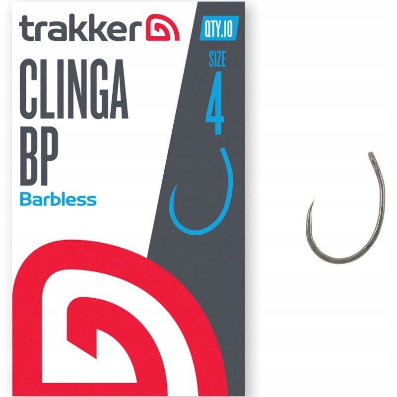 Haki karpiowe Trakker Clinga Bp Hooks (Barbless) nr. 4