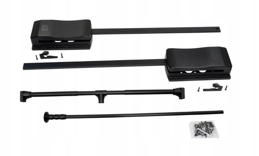 Pantograf wieszak opuszczany 586-696mm Czarny