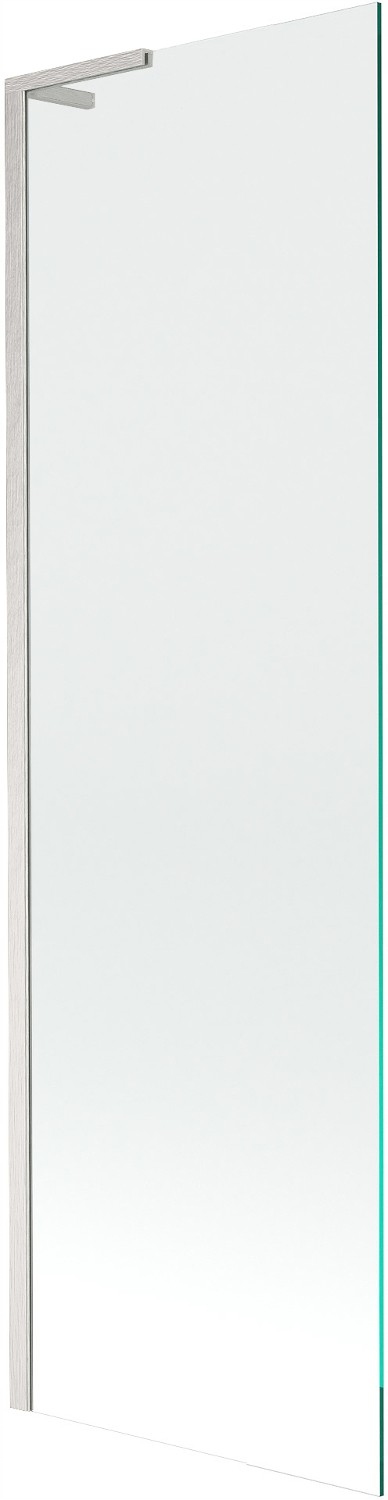 Mexen Next L vanová zástěna 1-křídlová 60 x 150 cm, transparentní, kartáčov