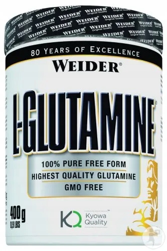 Weider L-Glutamin, 100% čistá volná forma, prášek, 400 g