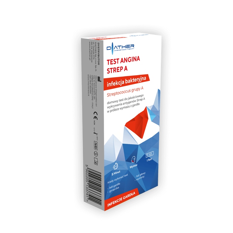 

Diather Test Angina Strep A 1 szt.