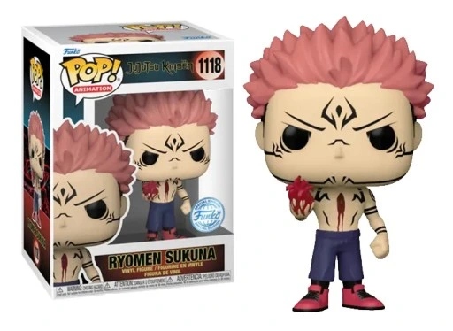 Funko Pop! Jujutsu Kaisen Sukuna w/Heart 9 cm
