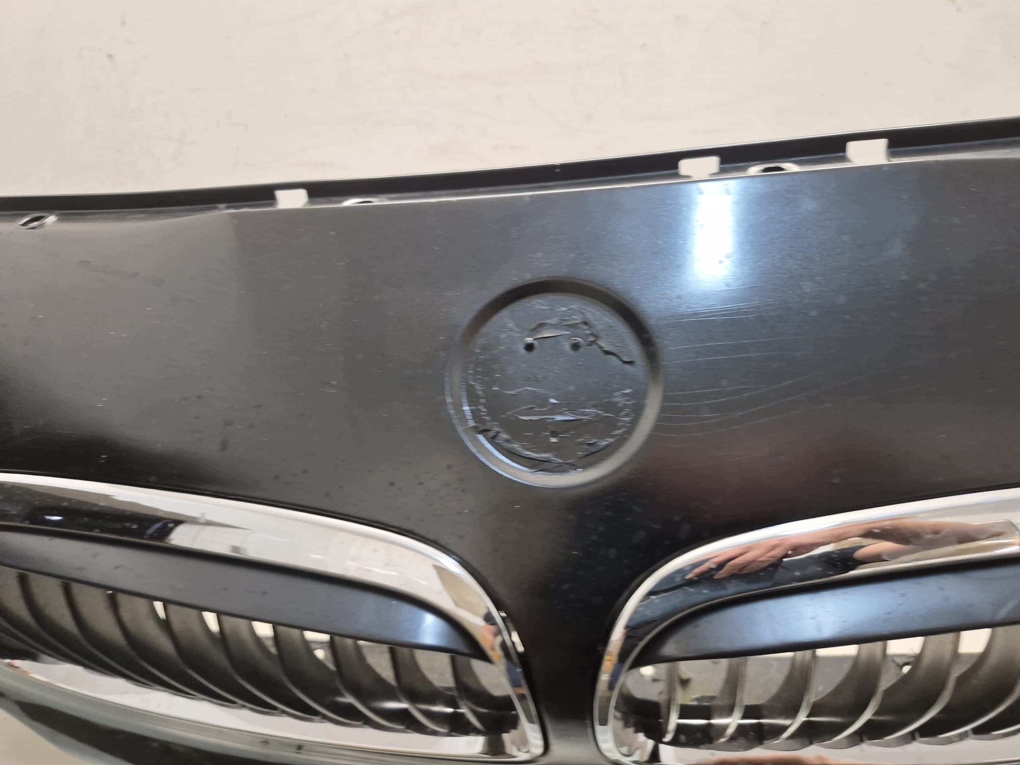 BMW 2 F45 F46 14- bumper front front kidney grille grid 6XPDC 7328677